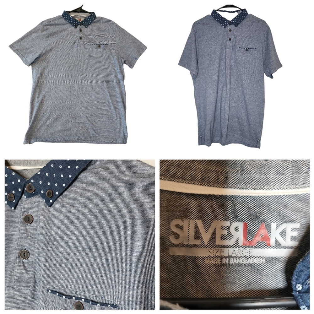 Silverlake navy polo